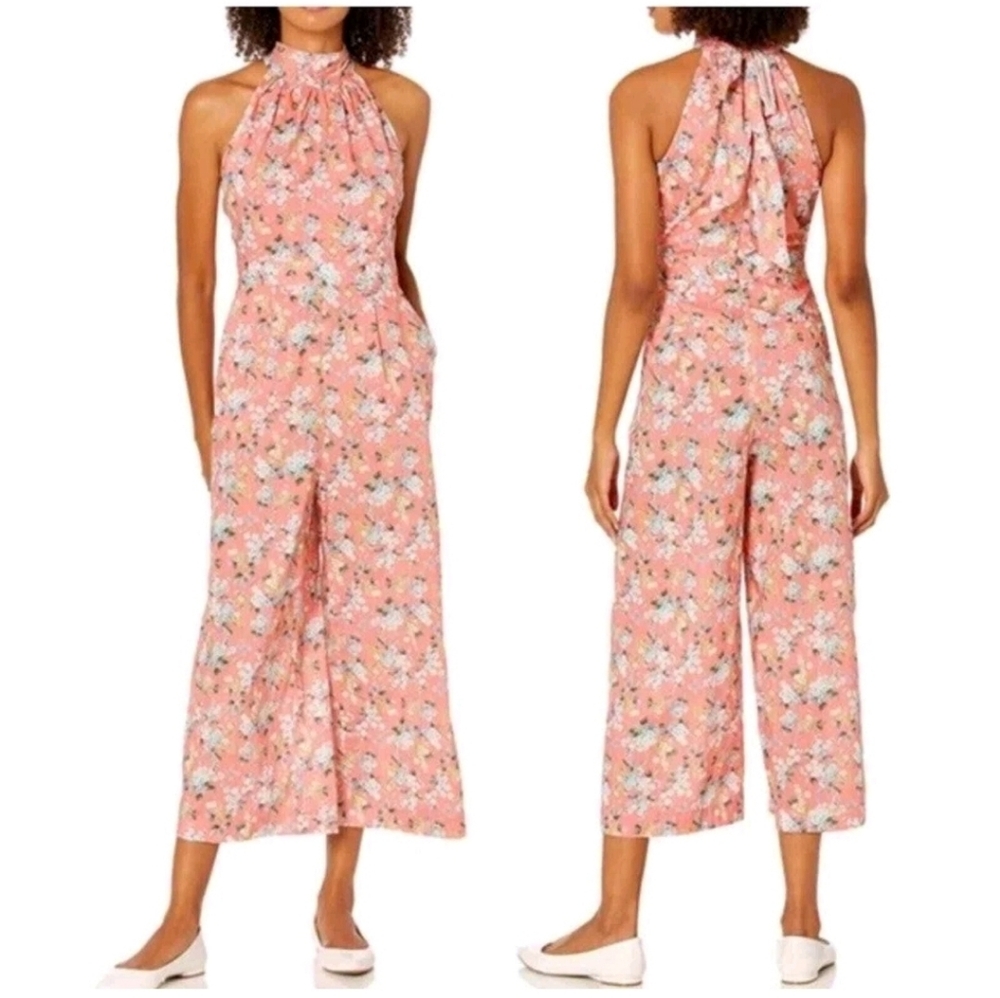 NWT $228 J. CREW Liberty Josephine FLORAL PRAIRE COTTAGECORE High Neck Jumpsuit